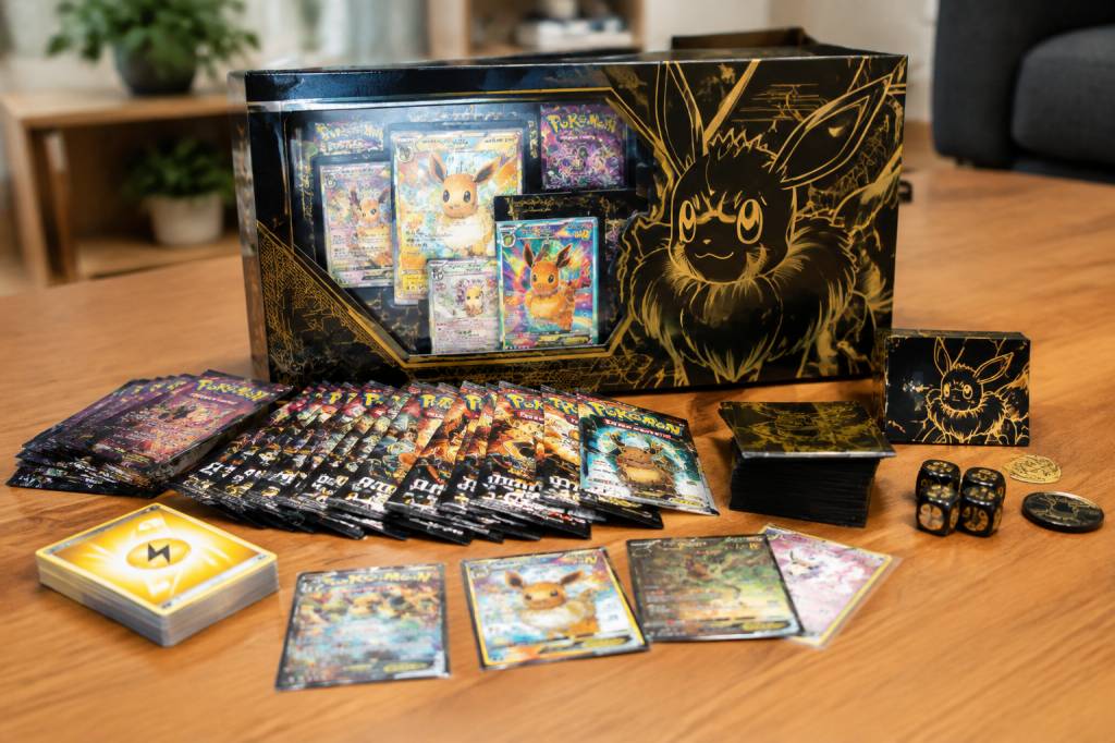 Coffret Pokémon super premium collection ev : contenu, cartes et avis